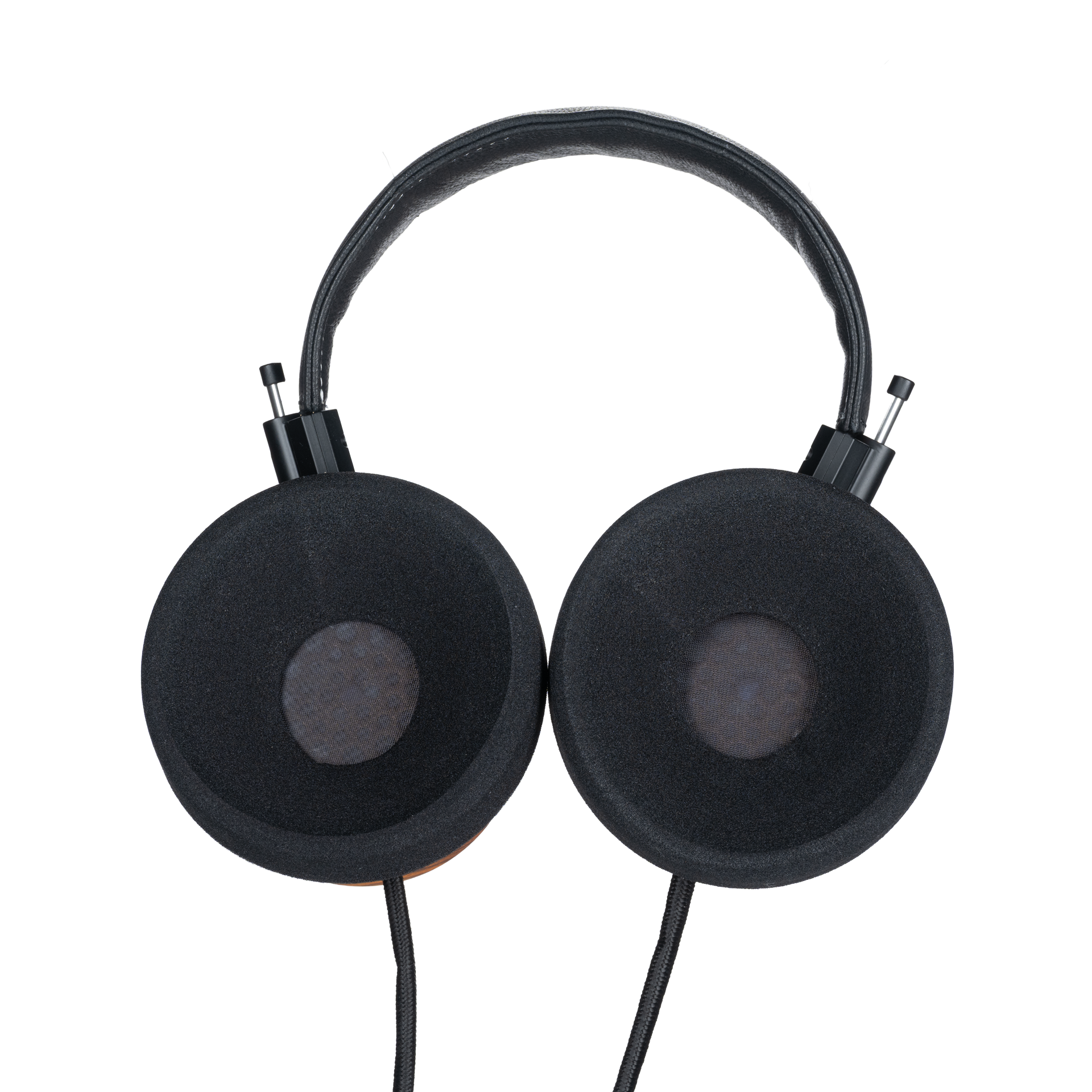 Photo of the GS3000 Headphones with the ear cushions facing the camera.