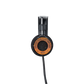 Photo of Grado RS1 Headphones taken from the side - the words - Grado Classic Series - and - RS1 - can be seen on the ear cup.