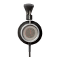 Photo of Grado Signature HP100SE  Headphones taken from the side - the words - Grado Labs - and - Signature HP100SE - can be seen on the ear cup.