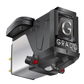 Close up rendering of the Red4 Cartridge which is black and silver with a large G and the word GRADO on the front in silver letters.