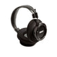 Photo of Grado S750 Headphones on a white background taken from the 3/4 view - One ear cup is facing down while the other ear cup is facing outward - showing the Grado logo.