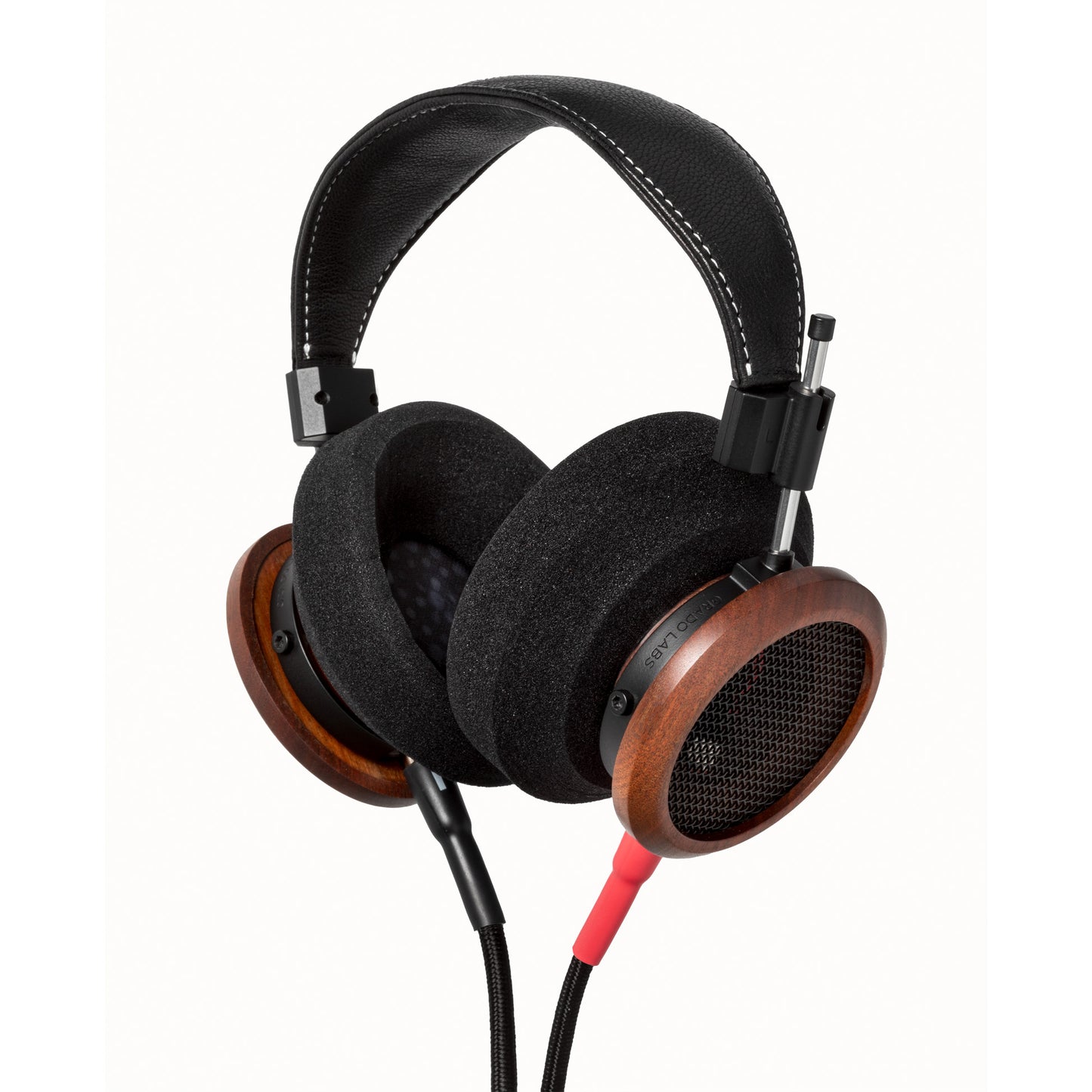 3/4 view photo of the S950 Headphones on a white background.