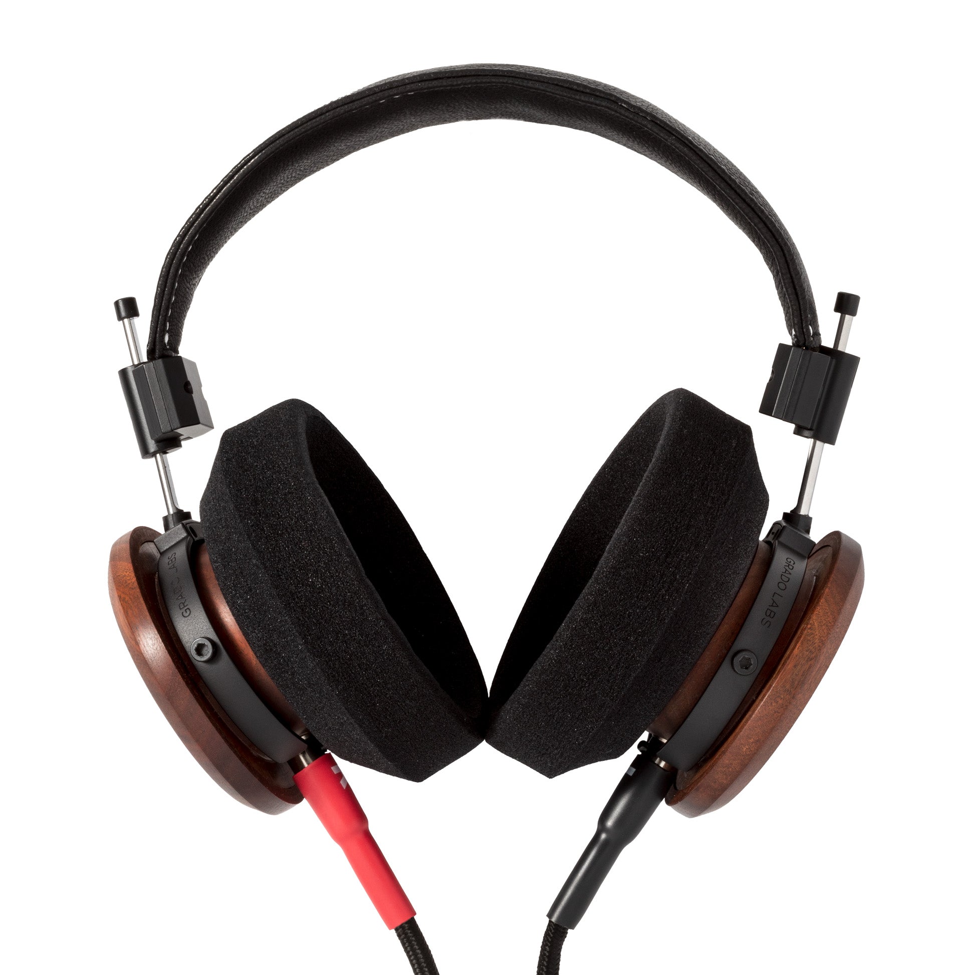 Photo of the S950 Headphones from the back on a white background.