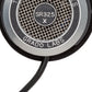 Close up photo of the Grado SR325x Headphones taken from the side - the model name - SR325x - is featured in the center of the ear cup. The Words - The Prestige Series - and - Grado Labs are written around the outer edge of the ear cup.