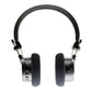 Photo taken from the back of the GW100X headphones on a white background.